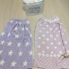 プールバッグ＆ラップタオル2枚セット
