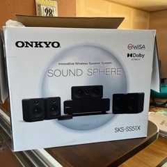 オンキヨー サウンドスフィア 5.1ch オンキヨー　Bluetoothスピーカーの画像