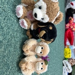 可愛がっていたぬいぐるみ達