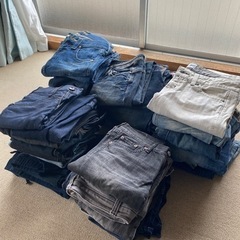 【ジーンズ】LEVIS  SLY 他ブランド　50着　全て無料