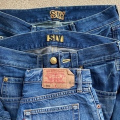 【ジーンズ】LEVIS  SLY 他ブランド　50着　全て無料の画像