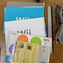 Wii 本体 ブラック の画像