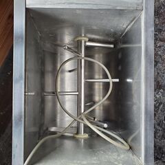 さぬき麺機 手打麺機専門製作 手打ち麺用ネリ機 プレスニーダー スーパーニーダー コネ機 100V 動作確認済（動画有） 製麺機 業務用#11350の画像