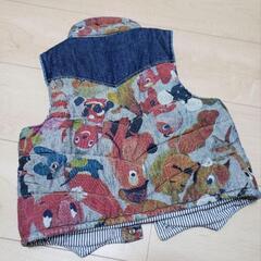 値下げしました⭐muchachaベスト☆100㎝又は、110㎝の画像