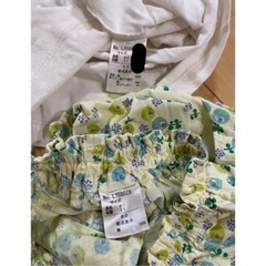 半袖Tシャツ　短パン　ショートパンツ　セットアップ　80cmの画像