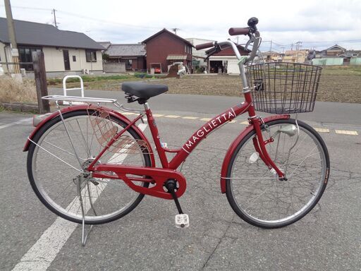 MAGLIETTA 26インチ シングル あずき色(187)