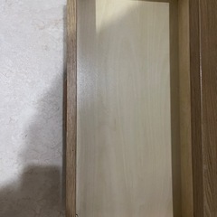 木製　本棚　食器棚の画像