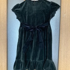 美品　110 ＡＶＶベロアワンピースの画像