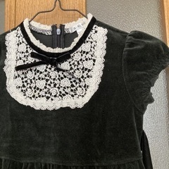 美品　110 ＡＶＶベロアワンピースの画像