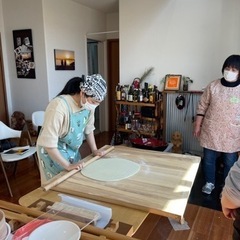 蕎麦打ちワークショップ　初心者歓迎　の画像