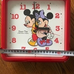 【ジャンク品】ミッキー　掛け時計の画像