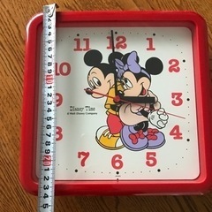 【ジャンク品】ミッキー　掛け時計の画像