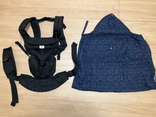 譲る方決まりました☆エルゴベビー　オムニ360 抱っこ紐　UNIQLO 抱っこ紐ケープ