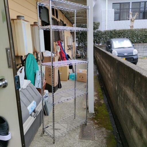 メタルラック アイリスオーヤマ19ミリ\n棚64-30\n高さ178