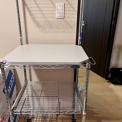 4段棚のスチールラック
