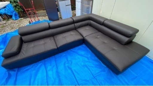 ✨最終処分価格‼️持帰で15000円✨旧市内配送込✨5人がけソファ✨約6ヶ月使用✨L字カウチソファ✨激安価格✨