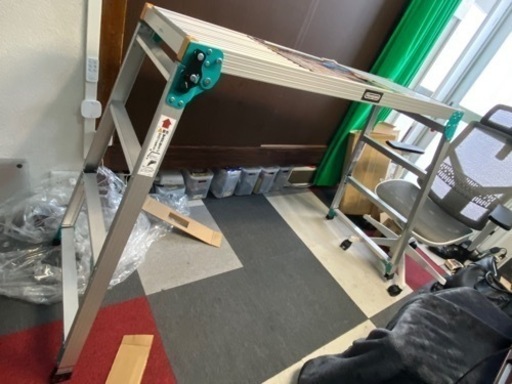 脚部伸縮 足場台 脚立 ハセガワ DRSW-1200