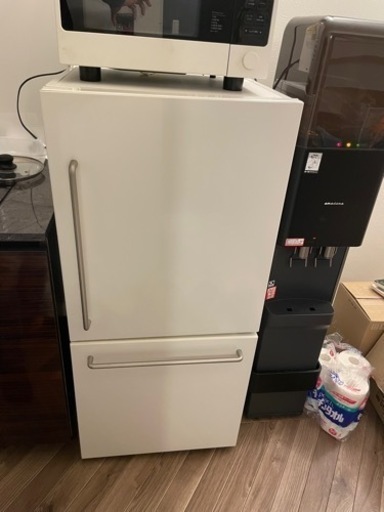美品　無印冷蔵庫電子レンジセット3月14日午前引取り限定　格安