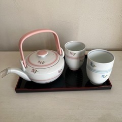 新品　未使用　有田焼　重山　夫婦　急須　湯呑みの画像