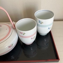 新品　未使用　有田焼　重山　夫婦　急須　湯呑みの画像