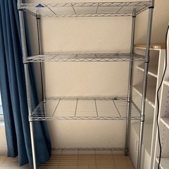 ステンレスラック(121.5cm×46cm×155.5cm)パワ...