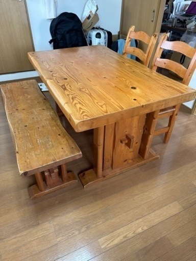 木製　ダイニングテーブルセット