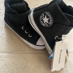 新品☆コンバース黒サイズ15センチ