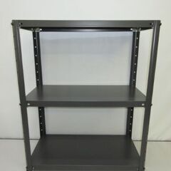 stp-1757　スチールラック　3段　ダークグレー　幅61.5...