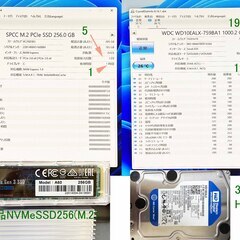 快速快適・Windows11・i5-8500/SSD256GB(M.2)+HDD1TB/メモリ16GB・WIFI/USB3.0/DVDRW/DELLの画像