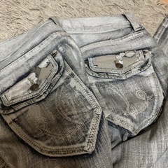 お兄系ジーンズの画像