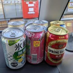 ビール、チューハイなど6本で