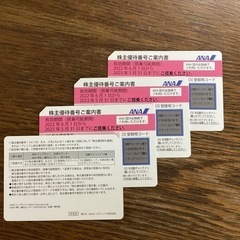 ANA株主優待券