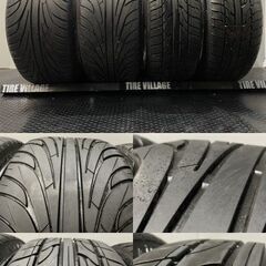 【NANKANG 255/30ZR20 HAIDA 225/30ZR20 】夏タイヤ【WORK REZAX レザックス 20インチ 10J/8.5J5HPCD114.3+50/+44】メッキ 　(VTY571)クレジットカード QRコード決済可能の画像