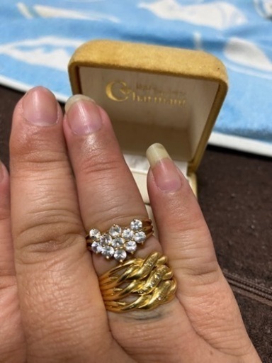 18Ｋダイヤ指輪