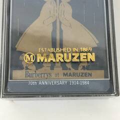 🔷🔶🔷BF3/51　【未使用品】Burberrys バーバリー 直輸入70周年記念 トランプ 保管ケース付き MARUZEN マルゼン プレイングカード🔷🔶🔷の画像