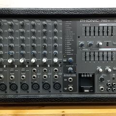 大幅値下げ　PHONIC 740R パワードミキサー 動作良好