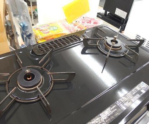 LPガス ガステーブル 2018年製 幅59cm リンナイ 左強火 RT64JH2☆ 札幌市 北区 屯田