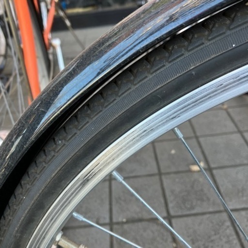 ?極美品?26インチ 自転車 軽快車 ママチャリ シルバー 527
