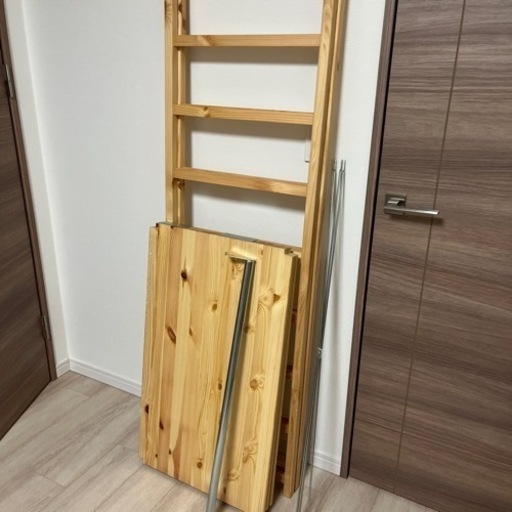 無印良品パイン材ユニットシェルフ
