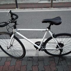 ?補助ブレーキ付きロードバイク