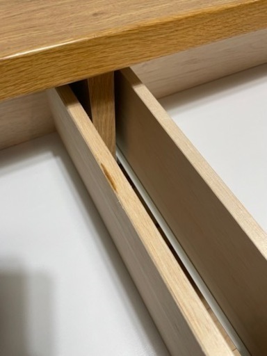 美品【TOHMA/東馬】OCTA 北欧風チェスト 110 無垢 国産　脚なし