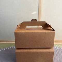 トップオーペン、手提付きケーキ箱、カステラ箱