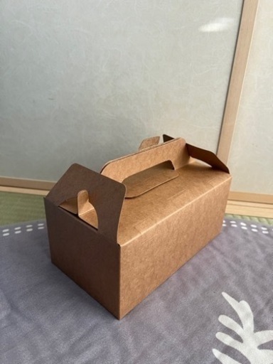 トップオーペン、手提付きケーキ箱、カステラ箱