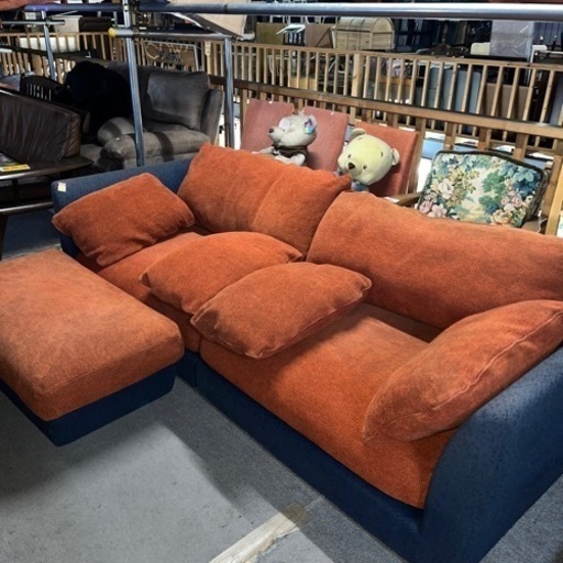 ☆激安☆現状品☆アルフレックス　Aソファ　大型　オットマン付き