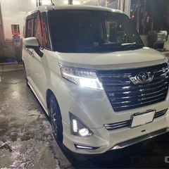 ルーミー カスタムG 4WDモデリスタエアロ　9インチナビ　ヘッ...