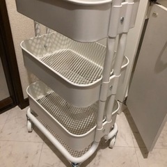 IKEA ワゴン ロースフルト 白