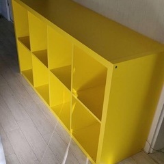 ［IKEA］イエローシェルフ