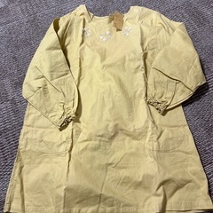 新品　黄色いエプロン　訳あり