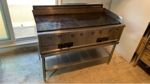 マルゼンLPガス　グリラー　鉄板焼　MGG-126T