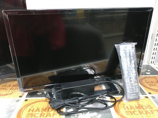 東芝　19S22　液晶テレビ　2019年製　19インチ　中古品 リモコン付